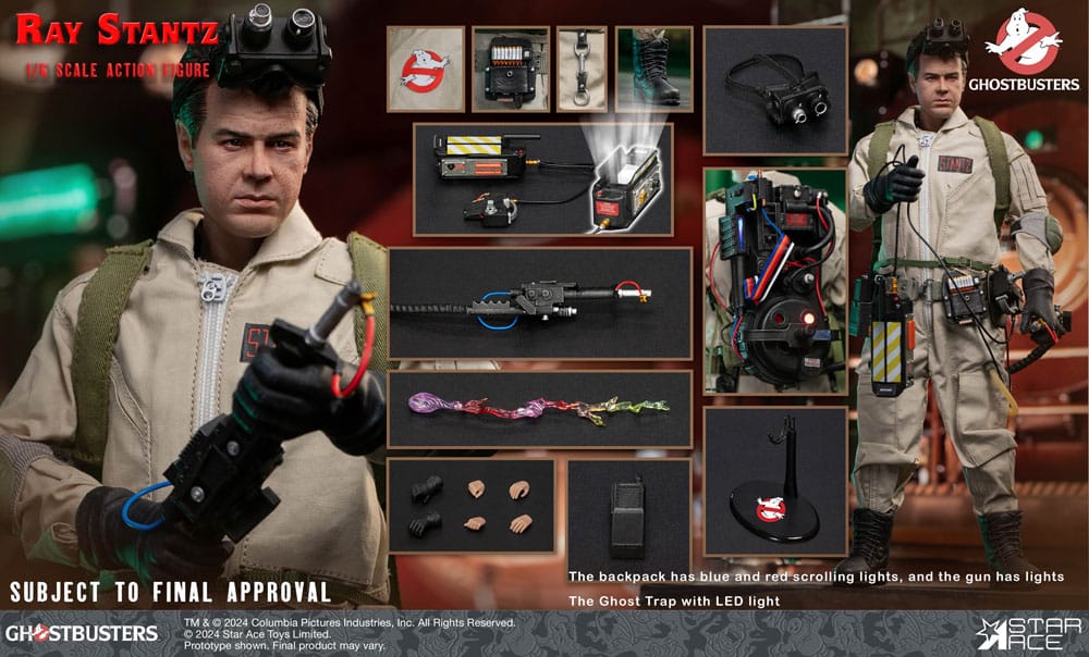 Ghostbusters (1984) Actionfigur 1/6 Ray Stantz 30 cm - Versand: 5-7 Tage nach Bestellung