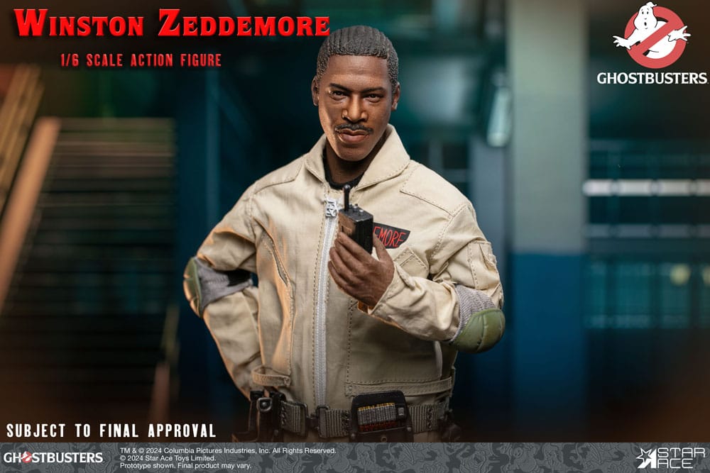Ghostbusters (1984) Actionfigur 1/6 Winston Zeddemore 30 cm - Versand: 5-7 Tage nach Bestellung