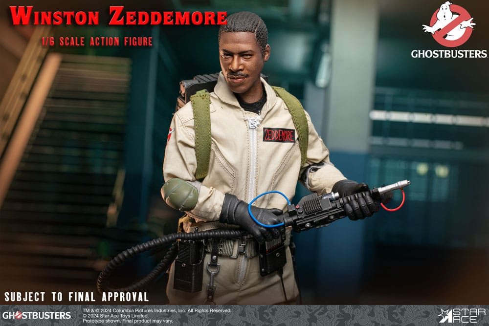 Ghostbusters (1984) Actionfigur 1/6 Winston Zeddemore 30 cm - Versand: 5-7 Tage nach Bestellung