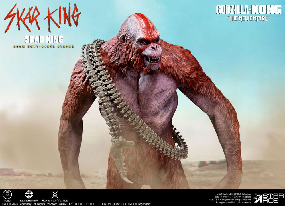 Godzilla vs. Kong: The New Empire Soft Vinyl Statue Skar King Unleash the Titan 30 cm - Preorder - ETA: 25.02.2026