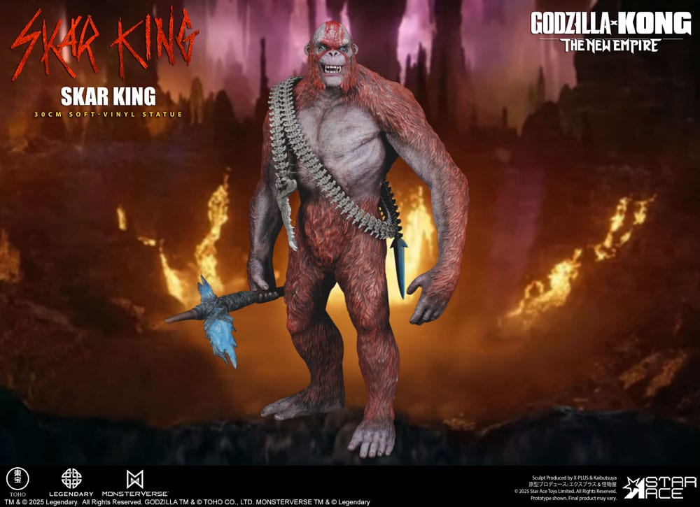 Godzilla vs. Kong: The New Empire Soft Vinyl Statue Skar King Unleash the Titan 30 cm - Preorder - ETA: 25.02.2026