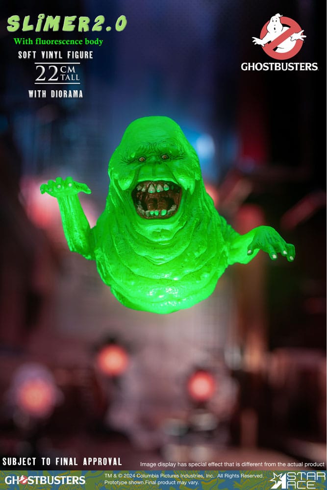 Ghostbusters Statue 1/8 Slimer 2.0 22 cm - Versand: 5-7 Tage nach Bestellung