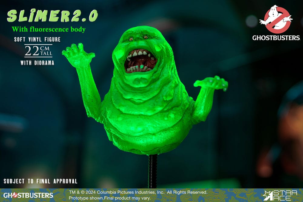 Ghostbusters Statue 1/8 Slimer 2.0 22 cm - Versand: 5-7 Tage nach Bestellung