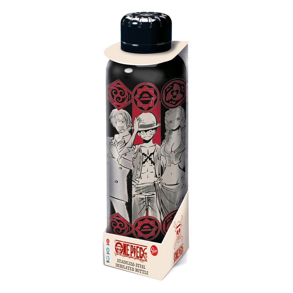 One Piece Edelstahl-Trinkflasche Character - Versand: 7 Tage nach Bestellung