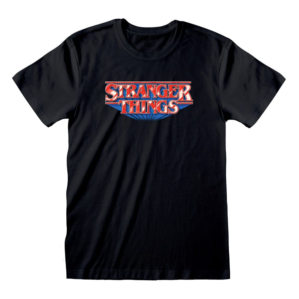 Stranger Things T-Shirt Retro Logo Größe L - Versand: 7 Tage nach Bestellung