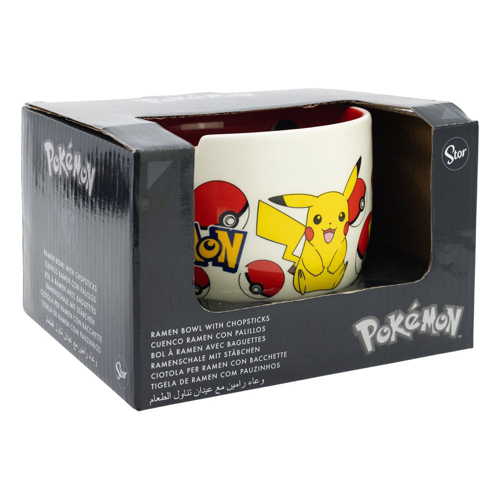 Pokémon Ramen-Schüssel mit Stäbchen Face - Preorder - ETA: 04.02.2026