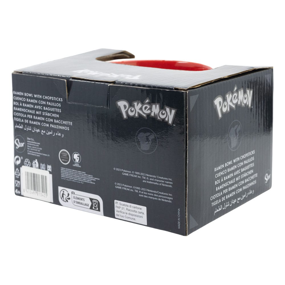 Pokémon Ramen-Schüssel mit Stäbchen Face - Preorder - ETA: 04.02.2026