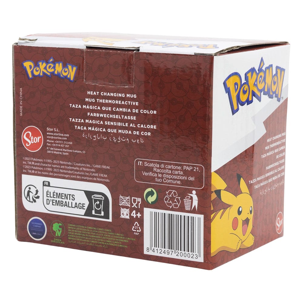 Pokémon Tasse mit Thermoeffekt Pokéverse 325 ml - Versand: 5-7 Tage nach Bestellung