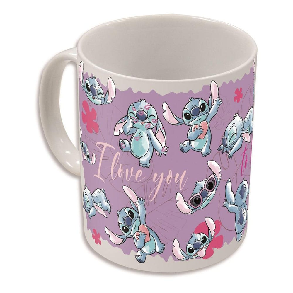 Lilo & Stitch Tasse mit Thermoeffekt Stitch & Angel 325 ml - Preorder - ETA: 27.08.2026
