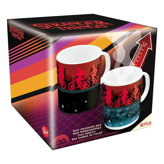 Stranger Things Tasse mit Thermoeffekt Upside Down 325 ml            - Preorder - ETA: 25.04.2026