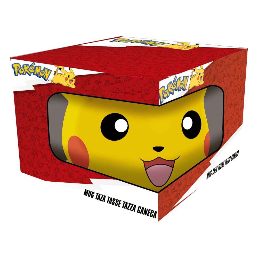 Pokémon 3D Tasse Pikachu 500 ml - Versand: 7 Tage nach Bestellung