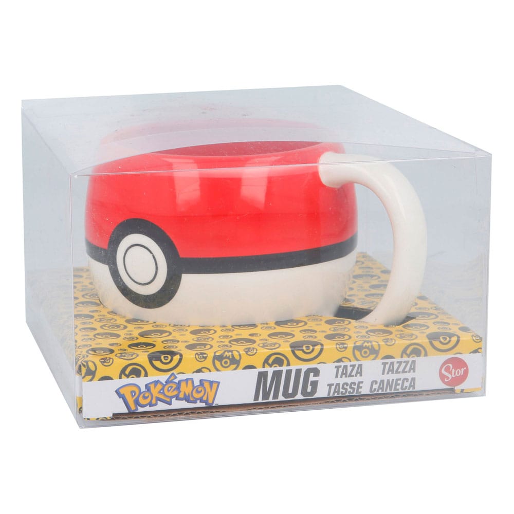Pokemon 3D Tasse Pokeball 445 ml - Versand: 5-7 Tage nach Bestellung