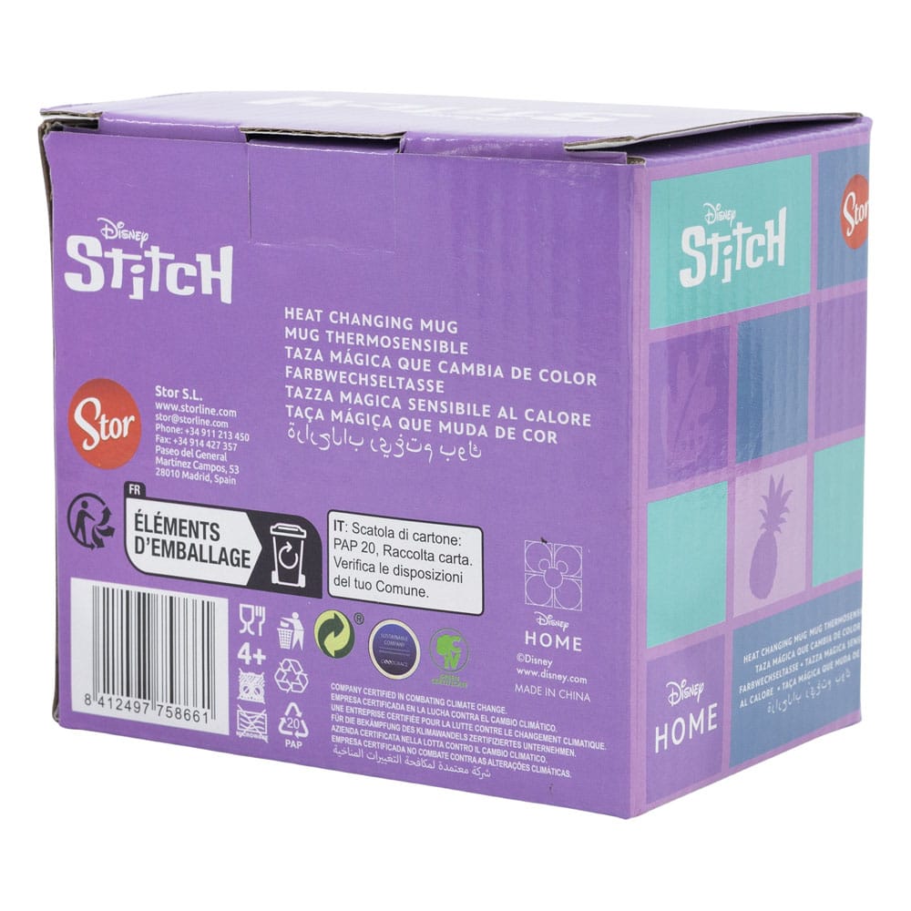 Lilo & Stitch Tasse mit Thermoeffekt Stitch 325 ml - Versand: 7 Tage nach Bestellung