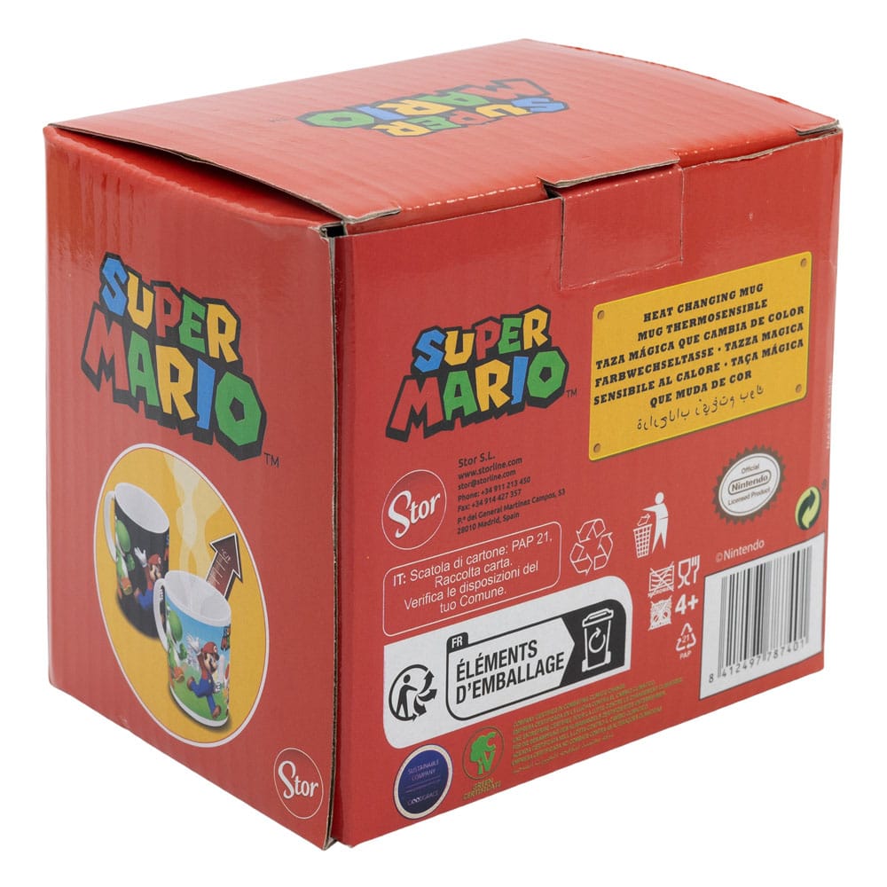 Super Mario Tasse mit Thermoeffekt Group 325 ml - Versand: 5-7 Tage nach Bestellung