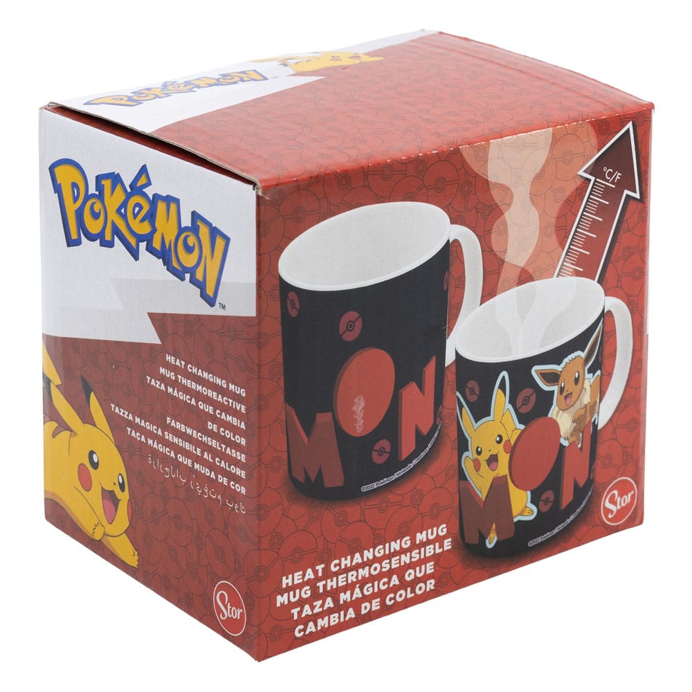 Pokémon Tasse mit Thermoeffekt 325 ml - Versand: 5-7 Tage nach Bestellung