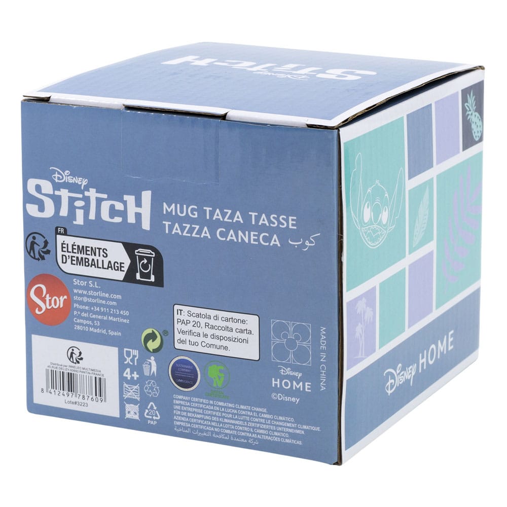 Lilo & Stitch 3D Tasse Stitch Pineapple 414 ml - Versand: 7 Tage nach Bestellung