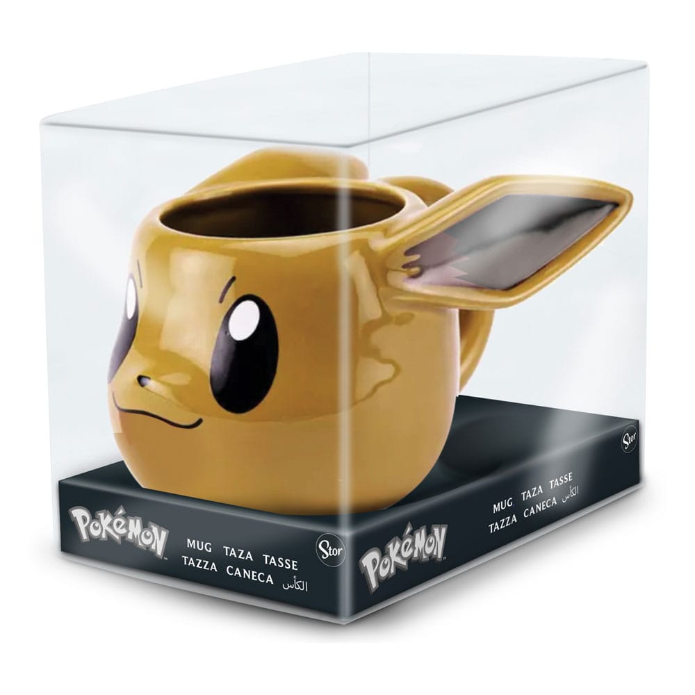 Pokémon 3D Tasse Evoli 385 ml - Versand: 7 Tage nach Bestellung