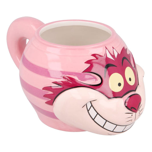 Disney 3D Tasse Alice im Wunderland Grinsekatze 500 ml  - Versand: 5-7 Tage nach Bestellung
