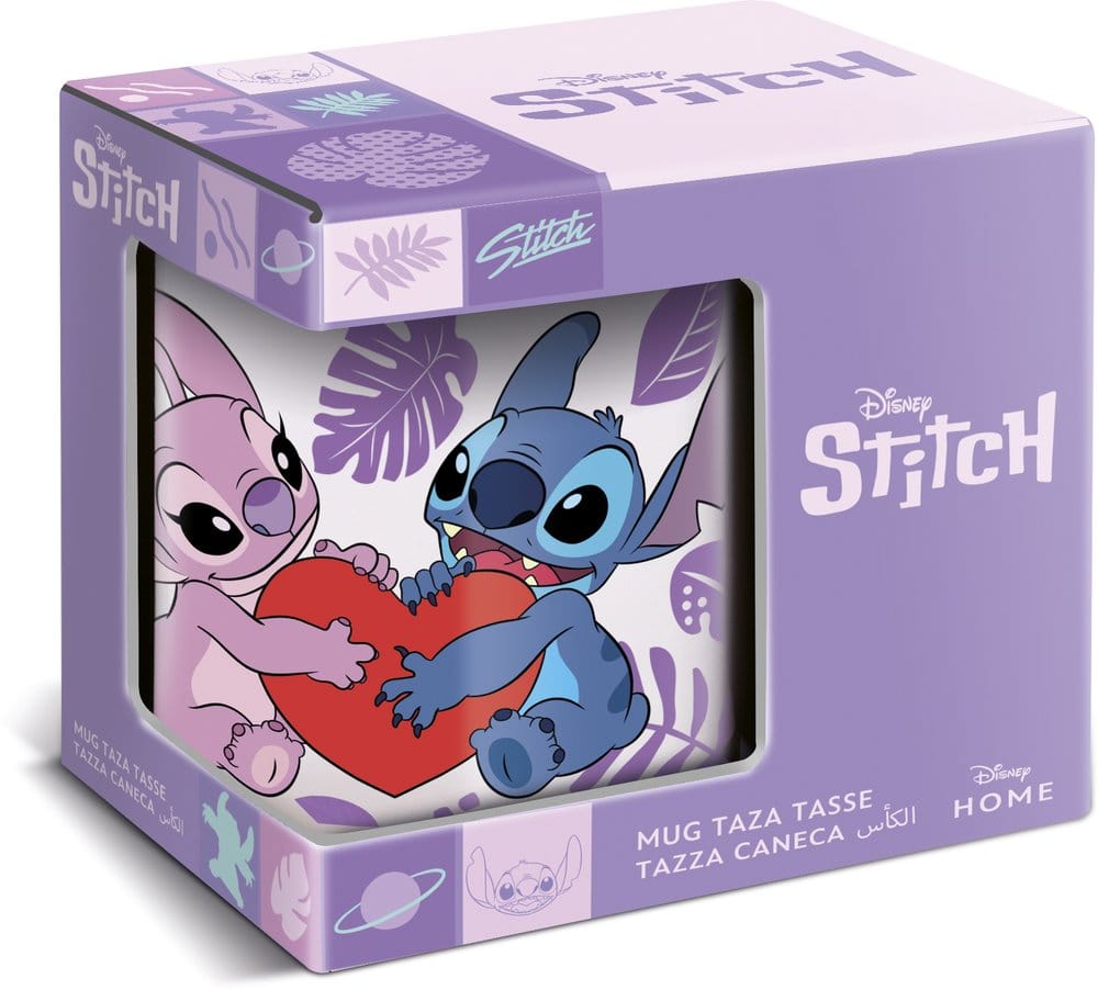 Lilo & Stitch Tasse Angel & Stitch Heart 325 ml - Versand: 7 Tage nach Bestellung