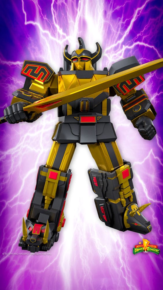 Power Rangers Ultimates Actionfigur Megazord (Black/Gold) 18 cm - Versand: 5-7 Tage nach Bestellung