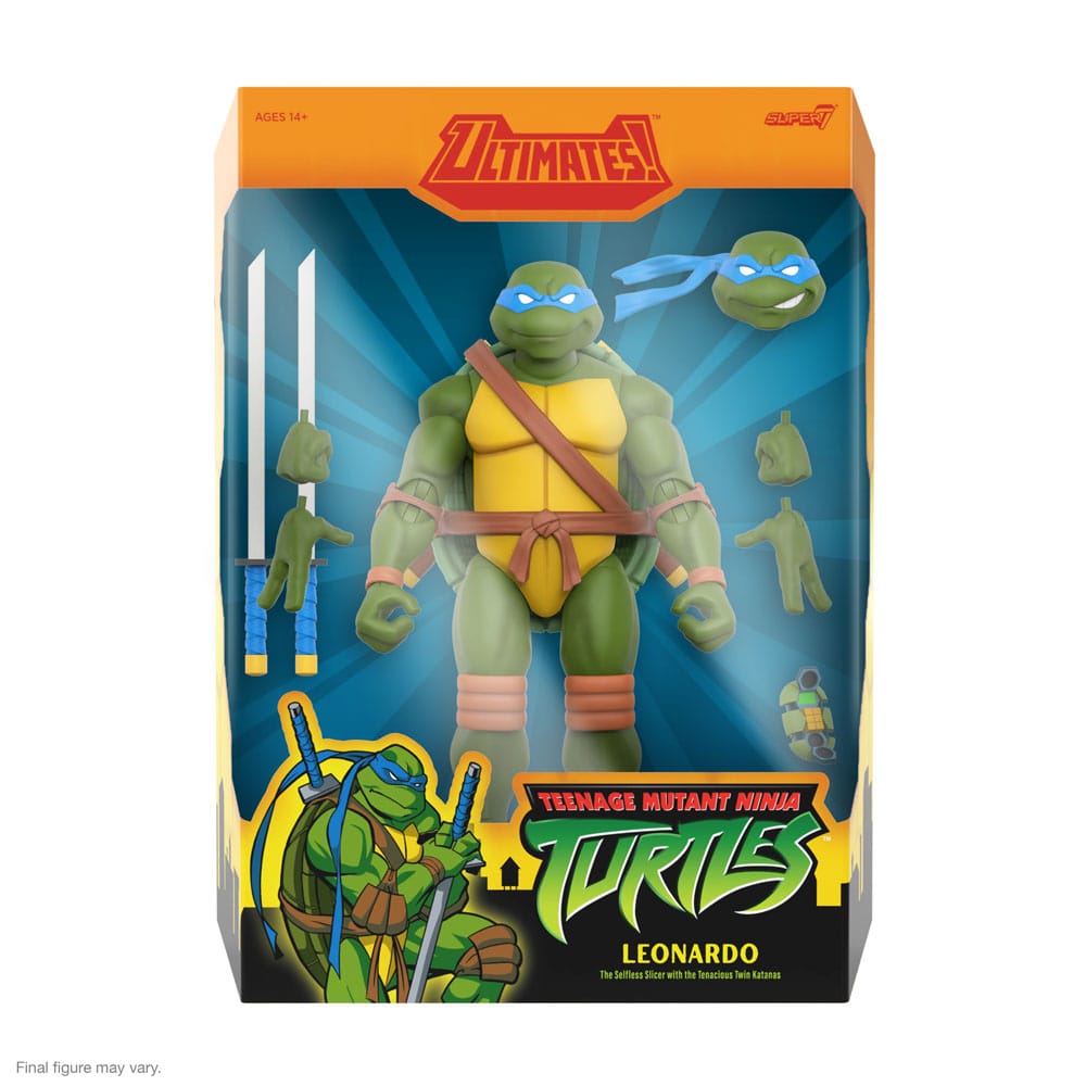 Teenage Mutant Ninja Turtles Ultimates Actionfigur Wave 12 Leonardo 18 cm - Preorder - ETA: 18.12.2025