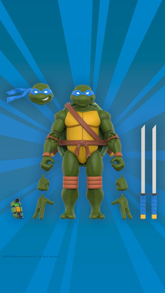 Teenage Mutant Ninja Turtles Ultimates Actionfigur Wave 12 Leonardo 18 cm - Preorder - ETA: 18.12.2025