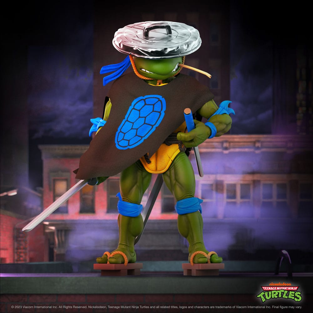 Teenage Mutant Ninja Turtles Ultimates Actionfigur Ninja Nomad Leonardo 18 cm - Versand: 5-7 Tage nach Bestellung