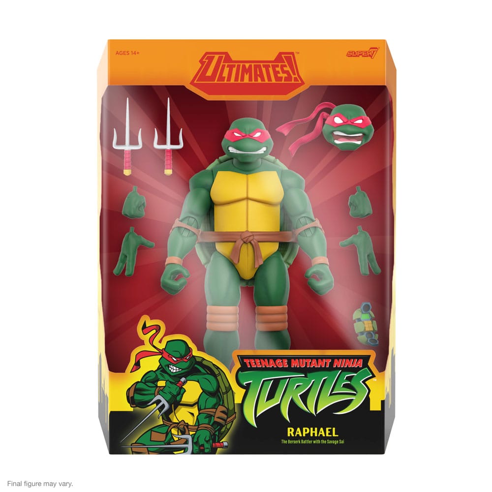 Teenage Mutant Ninja Turtles Ultimates Actionfigur Wave 12 Raphael 18 cm - Preorder - ETA: 18.12.2025