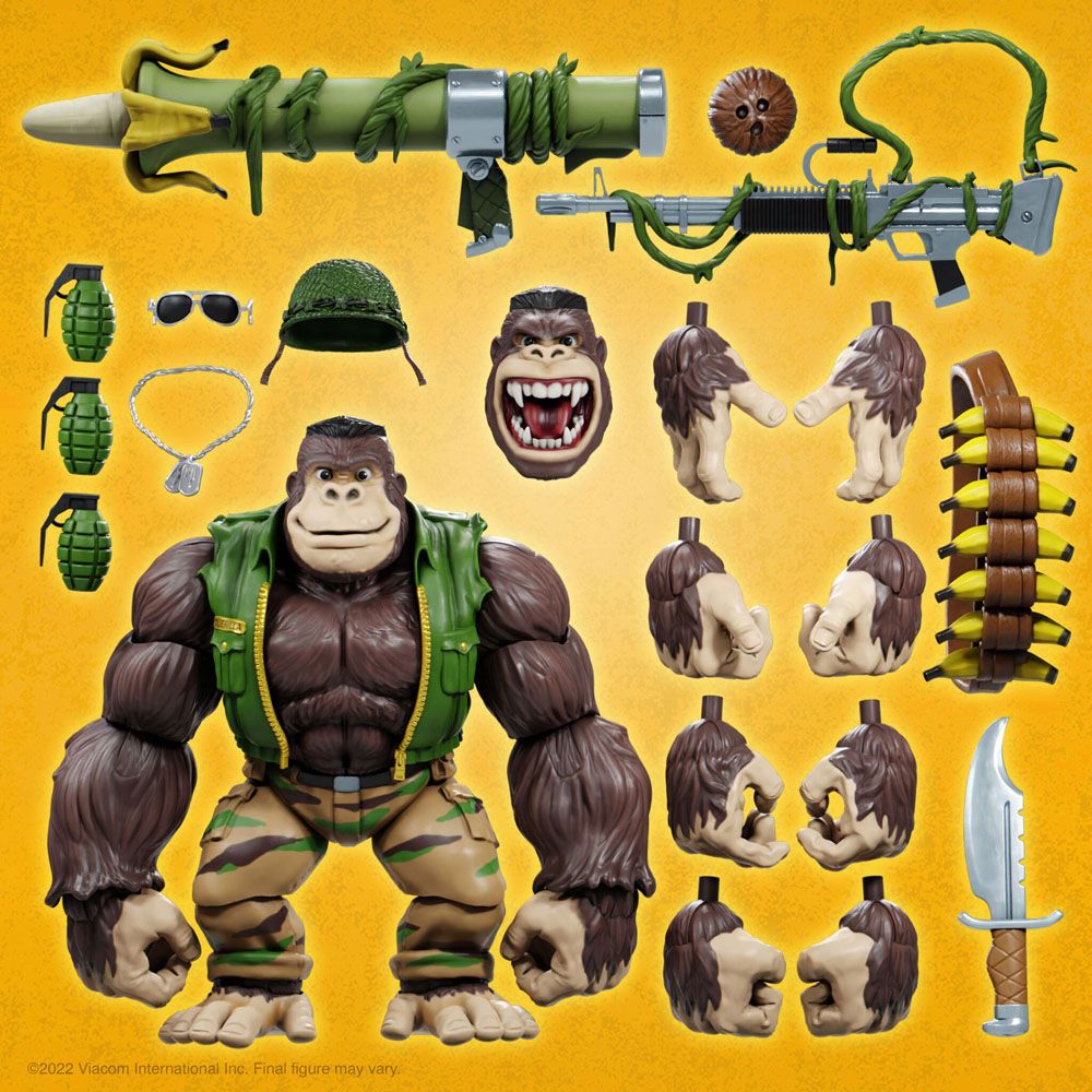 Teenage Mutant Ninja Turtles Ultimates Actionfigur Guerrilla Gorilla 20 cm - Versand: 5-7 Tage nach Bestellung