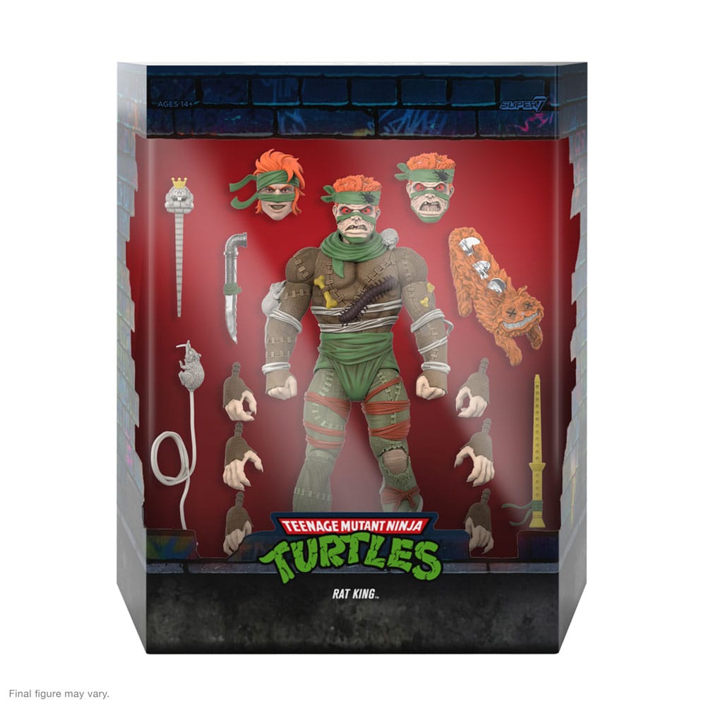 Teenage Mutant Ninja Turtles Ultimates Actionfigur Rat King 18 cm - Preorder - ETA: 18.12.2025
