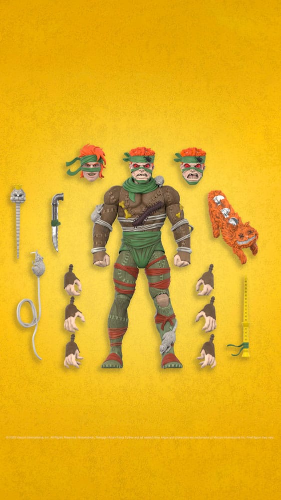 Teenage Mutant Ninja Turtles Ultimates Actionfigur Rat King 18 cm - Preorder - ETA: 18.12.2025