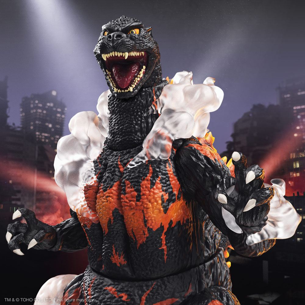Toho Ultimates Actionfigur Burning Godzilla 1995 20 cm - Versand: 7 Tage nach Bestellung