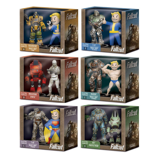 Fallout Minifiguren 2er-Pack 7 cm Sortiment (6)   - Versand: 5-7 Tage nach Bestellung