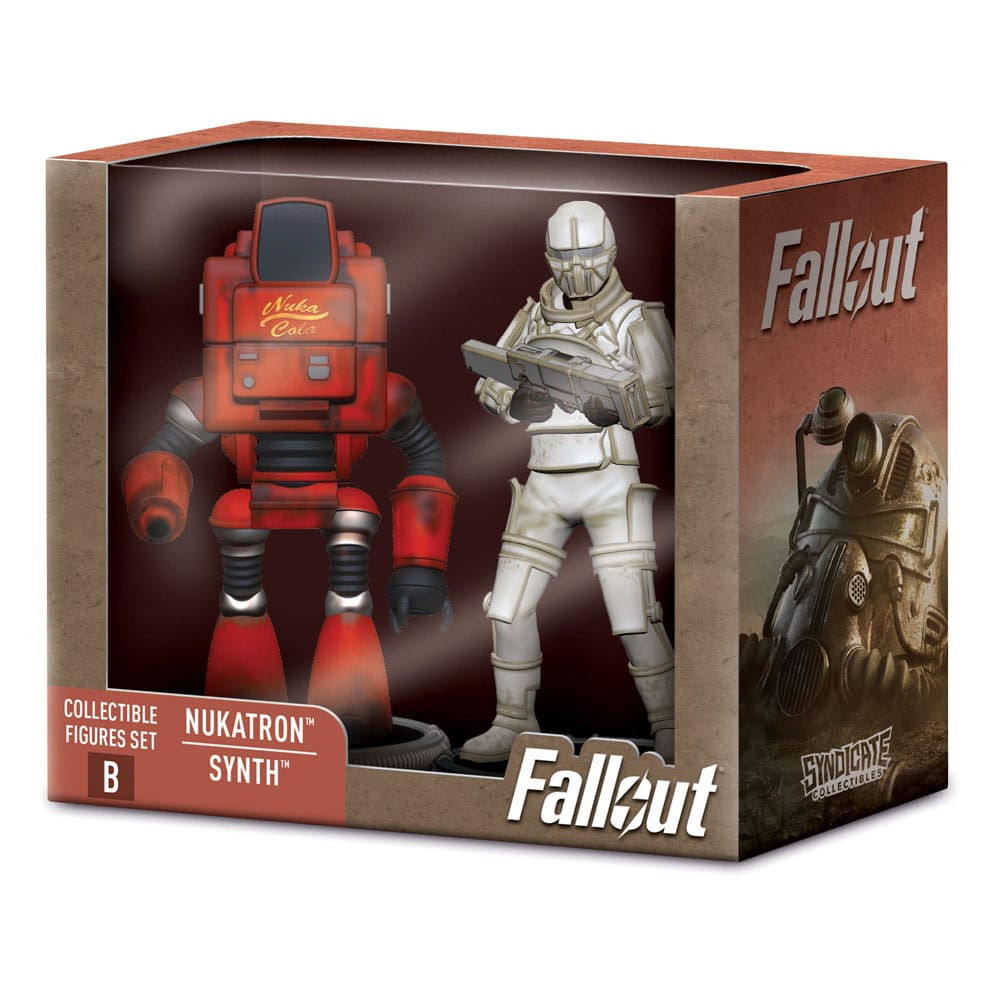 Fallout Minifiguren 2er-Pack Set B Nukatron & Synth 7 cm - Versand: 5-7 Tage nach Bestellung