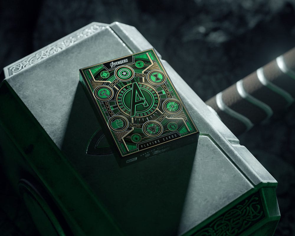 Avengers - The Infinity Saga Spielkarten Green Version - Preorder - ETA: 01.12.2025