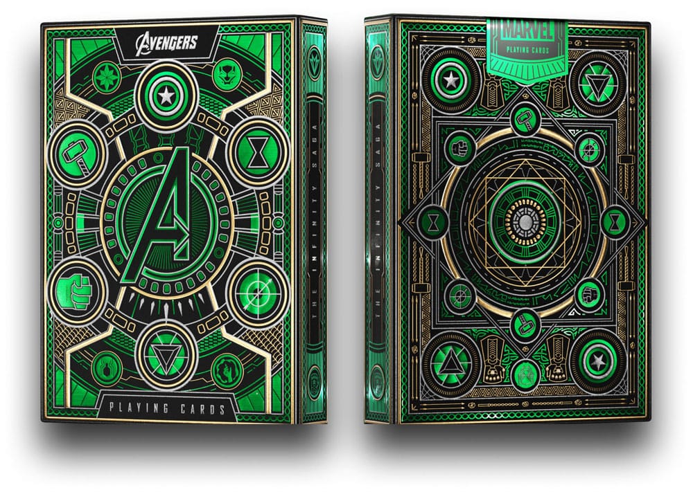Avengers - The Infinity Saga Spielkarten Green Version - Preorder - ETA: 01.12.2025