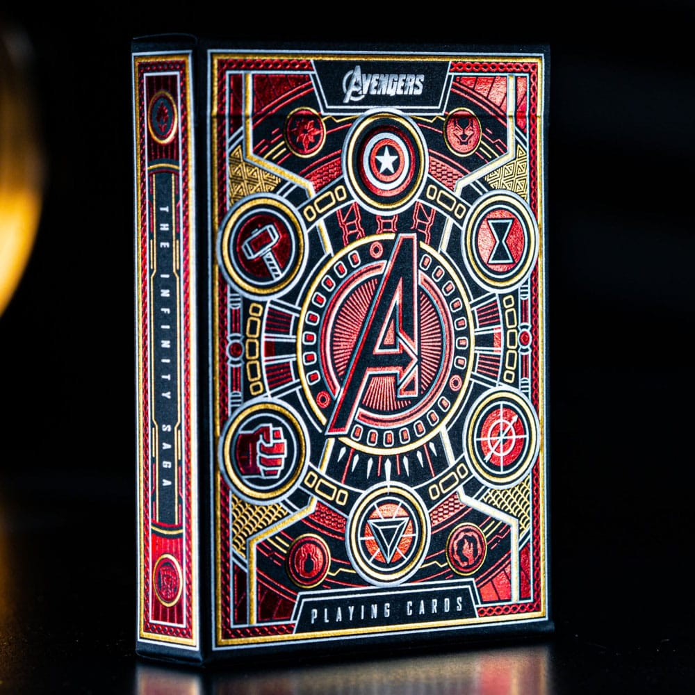 Avengers - The Infinity Saga Spielkarten Red Version - Preorder - ETA: 20.01.2026
