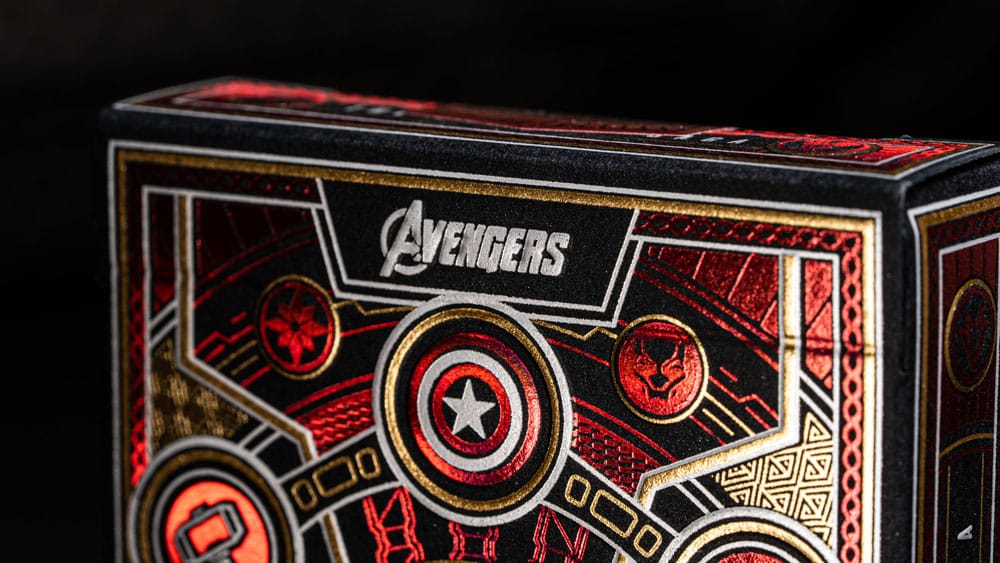 Avengers - The Infinity Saga Spielkarten Red Version - Preorder - ETA: 20.01.2026