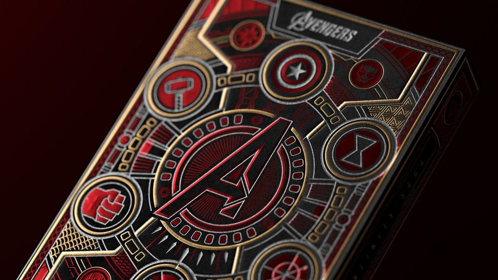Avengers - The Infinity Saga Spielkarten Red Version - Preorder - ETA: 20.01.2026