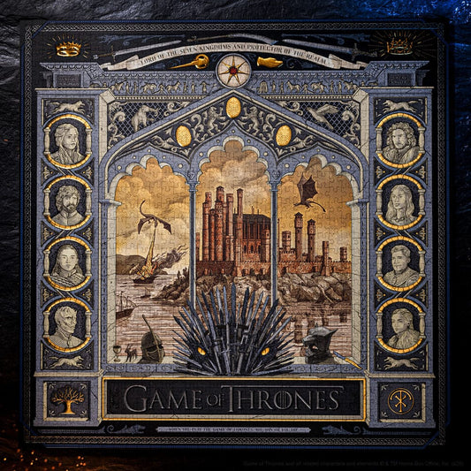 Game of Thrones Multi-Dimensionales Puzzle (1000 Teile) - Preorder - ETA: 17.11.2025