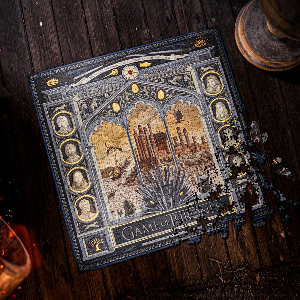 Game of Thrones Multi-Dimensionales Puzzle (1000 Teile) - Preorder - ETA: 25.11.2025