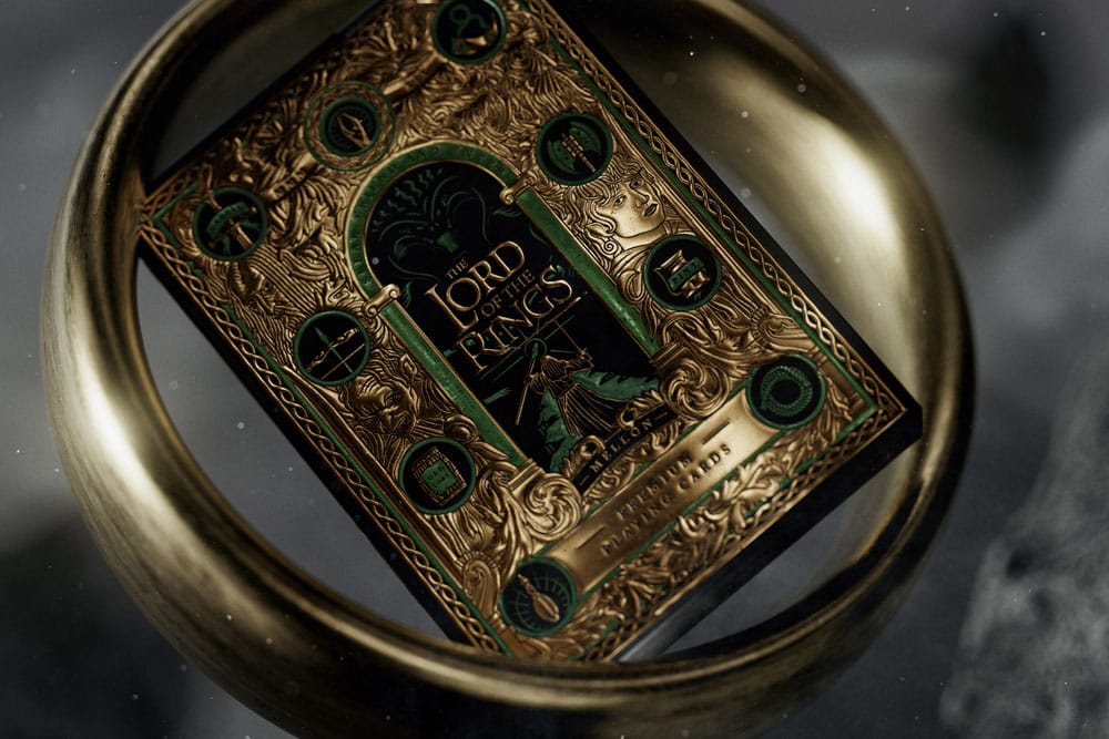 Herr der Ringe Spielkarten Premium Box Set (4 Decks) - Versand: 5-7 Tage nach Bestellung