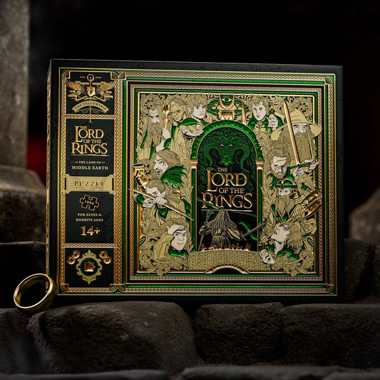 Herr der Ringe Multi-Dimensionales Puzzle (1000 Teile) - Preorder - ETA: 26.02.2026