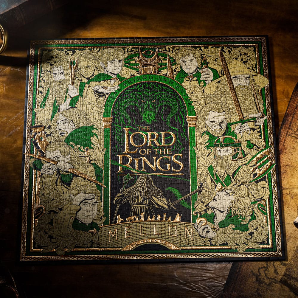 Herr der Ringe Multi-Dimensionales Puzzle (1000 Teile) - Versand: 5-7 Tage nach Bestellung