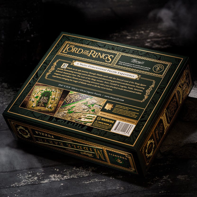 Herr der Ringe Multi-Dimensionales Puzzle (1000 Teile) - Versand: 5-7 Tage nach Bestellung
