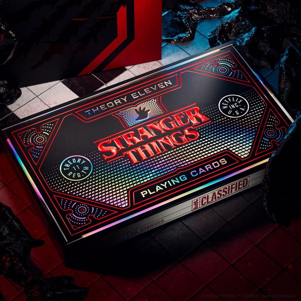 Stranger Things Spielkarten Box Set (3 Decks) - Versand: 5-7 Tage nach Bestellung