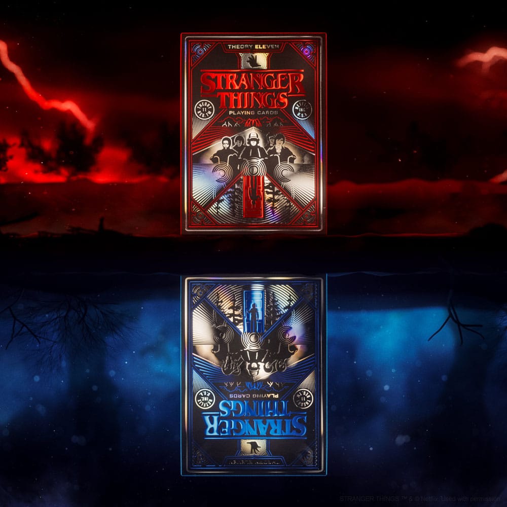 Stranger Things Spielkarten Box Set (3 Decks) - Versand: 5-7 Tage nach Bestellung