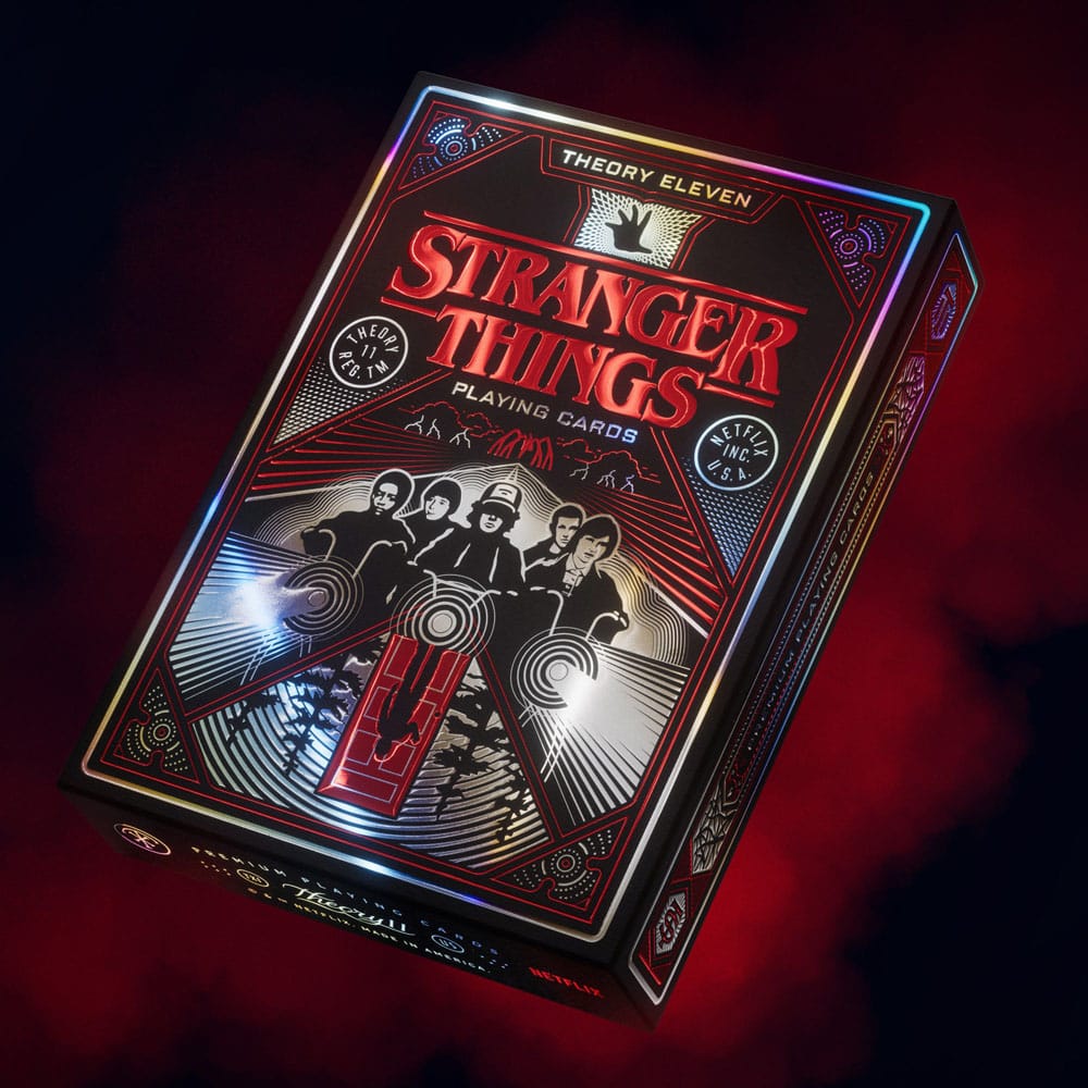 Stranger Things Spielkarten Box Set (3 Decks) - Versand: 5-7 Tage nach Bestellung