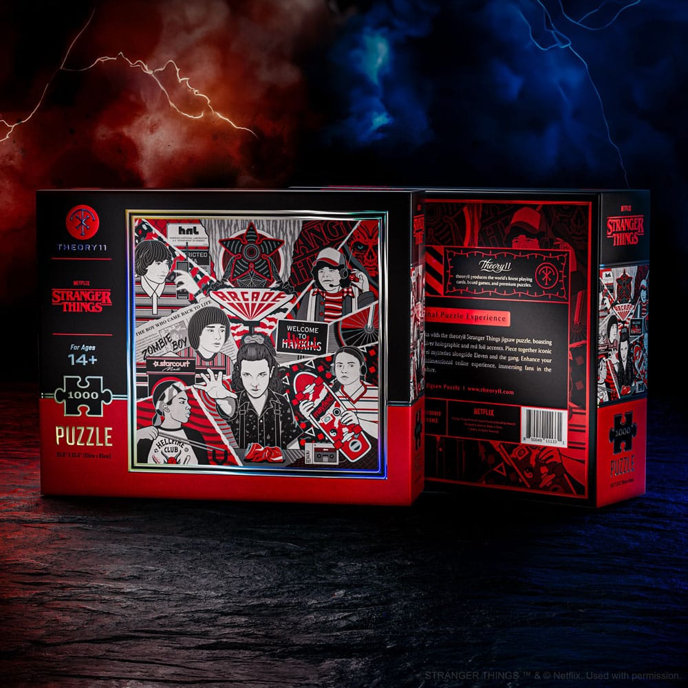 Stranger Things Multi-Dimensionales Puzzle (1000 Teile) - Versand: 5-7 Tage nach Bestellung