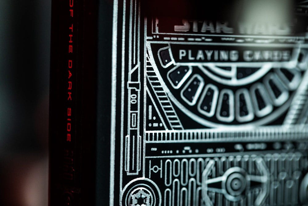 Star Wars Spielkarten Silver Edition Dark Side - Versand: 5-7 Tage nach Bestellung